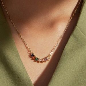 Rainbow Stone Necklace NWT